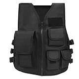 Pellor Outdoor Children Kids Hunting Waistcoat Nylon Tactical Vest CS Field Paintball Combat Training Protective Vest