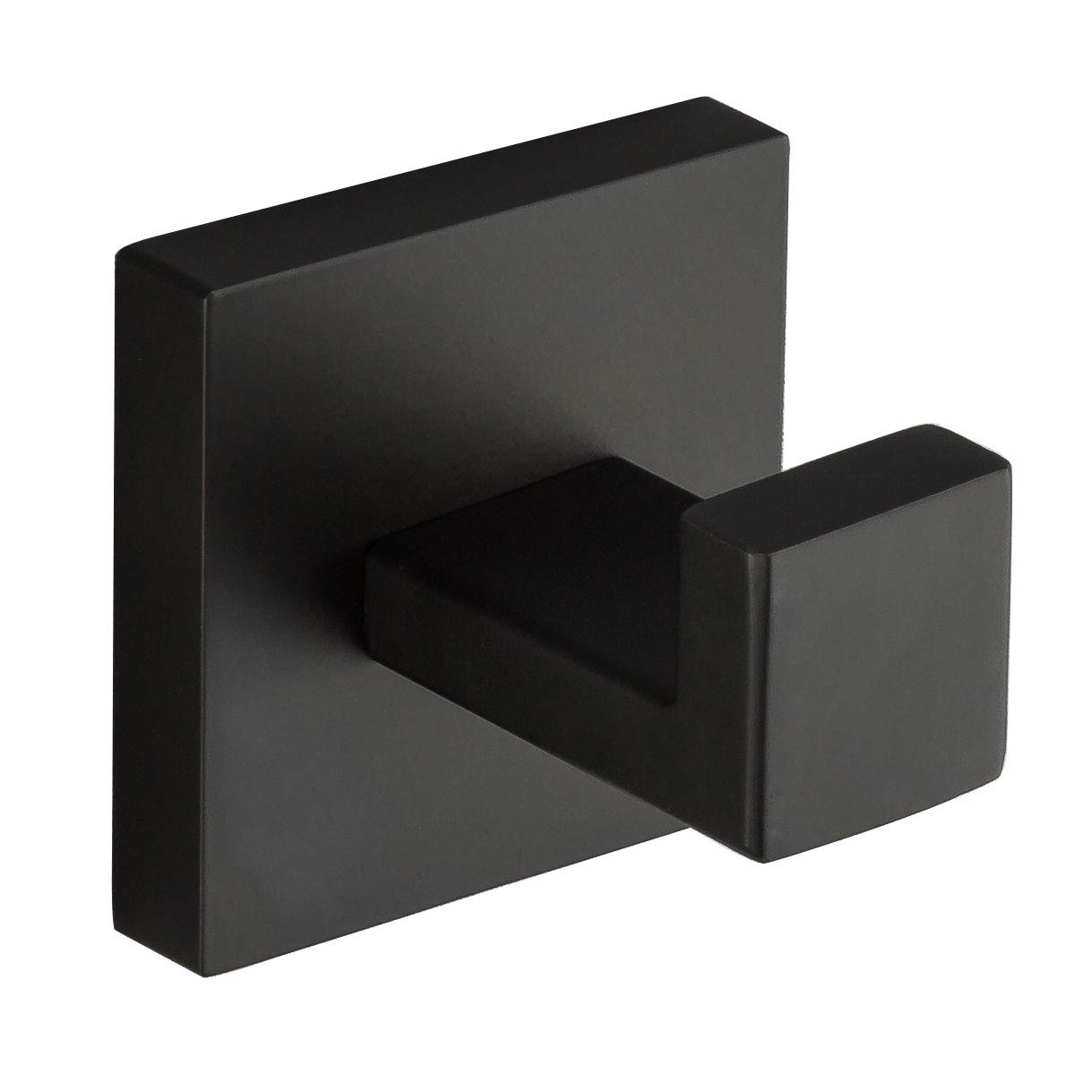 GAPPO Wall Hook, Towel Hook, Black Towel Rail Made of 304 Stainless Steel, Rustproof Bathroom Accessories, Coat Hook, Clothes Hook, Modern