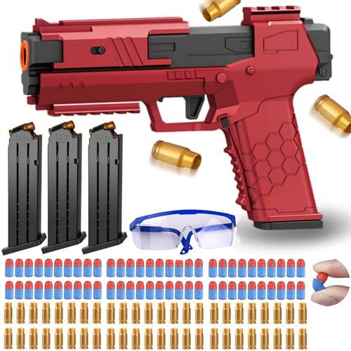 thumbnail image 2 of Toy Gun With Ejecting Shells - 120 Foam Bullets Safe Play For Kids 6+ 2 of 10