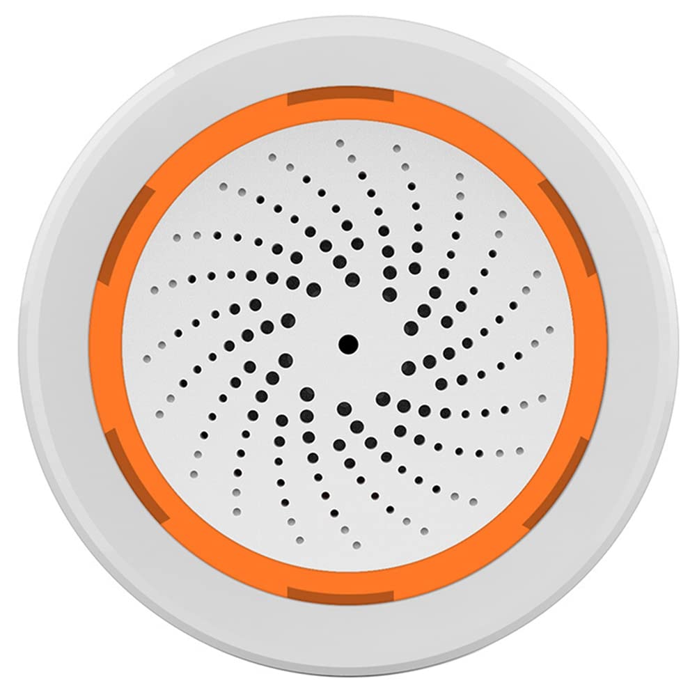 PRATYAHARA ZigBee NEO 90DB Sound and Light Sensor Tuya Smart Life Built-in Siren Alarm Sensor