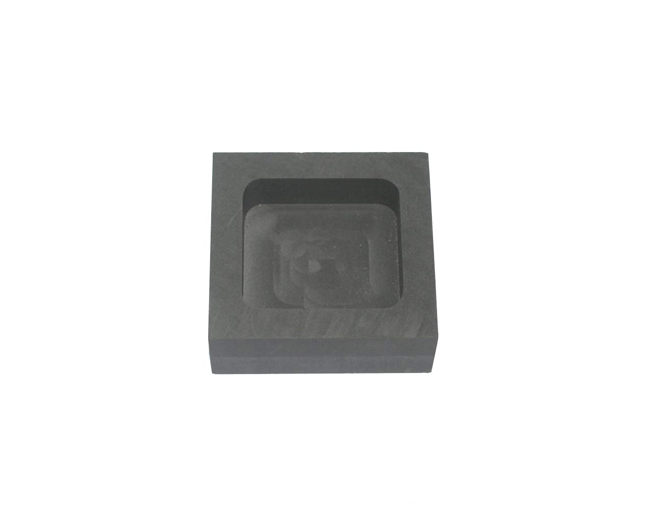 LLF Gold Silver Graphite Ingot Mold Mould Crucible for Melting Casting Refining (500g)