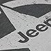 Jeep Shield Star Emblem Distressed 4x4 T-Shirt - (Heather Charcoal) Large