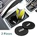 Auto sport 2.75 Inch Diameter Oval Tough Car Logo Vehicle Travel Auto Cup Holder Insert Coaster Can 2 Pcs Pack (Subaru)