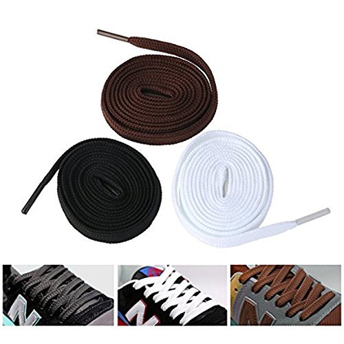 12 Pairs Flat Shoelaces Shoelaces for Sneakers Shoe Laces Strings for