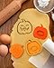 Genuine Fred SNACK-O-LANTERN Cookie Cutter/Stampers, Set of 6