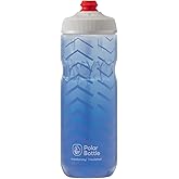 Polar Bottle Breakaway Insulated by HydraPak (20oz & 24oz) - BPA Free, Cycling & Sports Squeeze Water Bottle