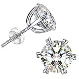 Earrings, Sterling Silver Earrings J.Rosée Fine Jewelry for Women Ideal Gift for Wife Mother Girlfriend, Exquisite Package