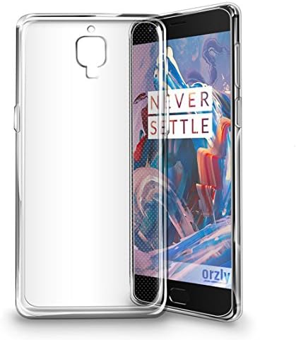ONEPLUS 3 PHONE CASE COVER, [Crystal Clear] Ultra[Slim Thin][Anti-Scratches]Flexible TPU Gel Rubber Soft Skin Silicone Protective Case Cover for OnePlus 3-Clear