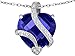 Star K Sterling Silver 15mm Large Heart Pendant