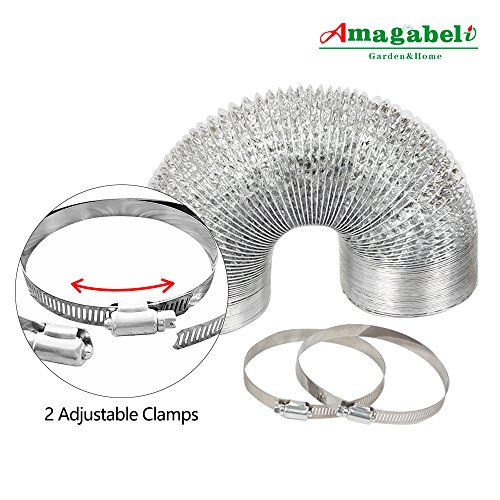 4in Aluminum Foil Duct Hose Grow Tent Room Ventilation Cooling Import