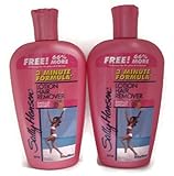 (TWO PACK) Sally Hansen 3 Minute Formula Lotion Hair Remover, 10 oz., Raspberry/Peach Scent