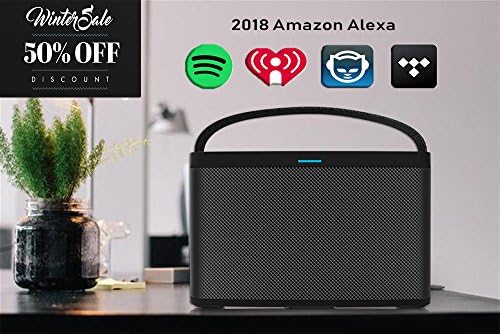 Mid-Sized Wireless Smart Speaker for Streaming Music. Works with Alexa.