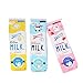 Demarkt Novelty Large Capacity Milk Carton Pencil Cases Cosmetic Bag