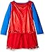 DC Comics Girls' Wonder Woman Long Sleeve Pajama with Cape