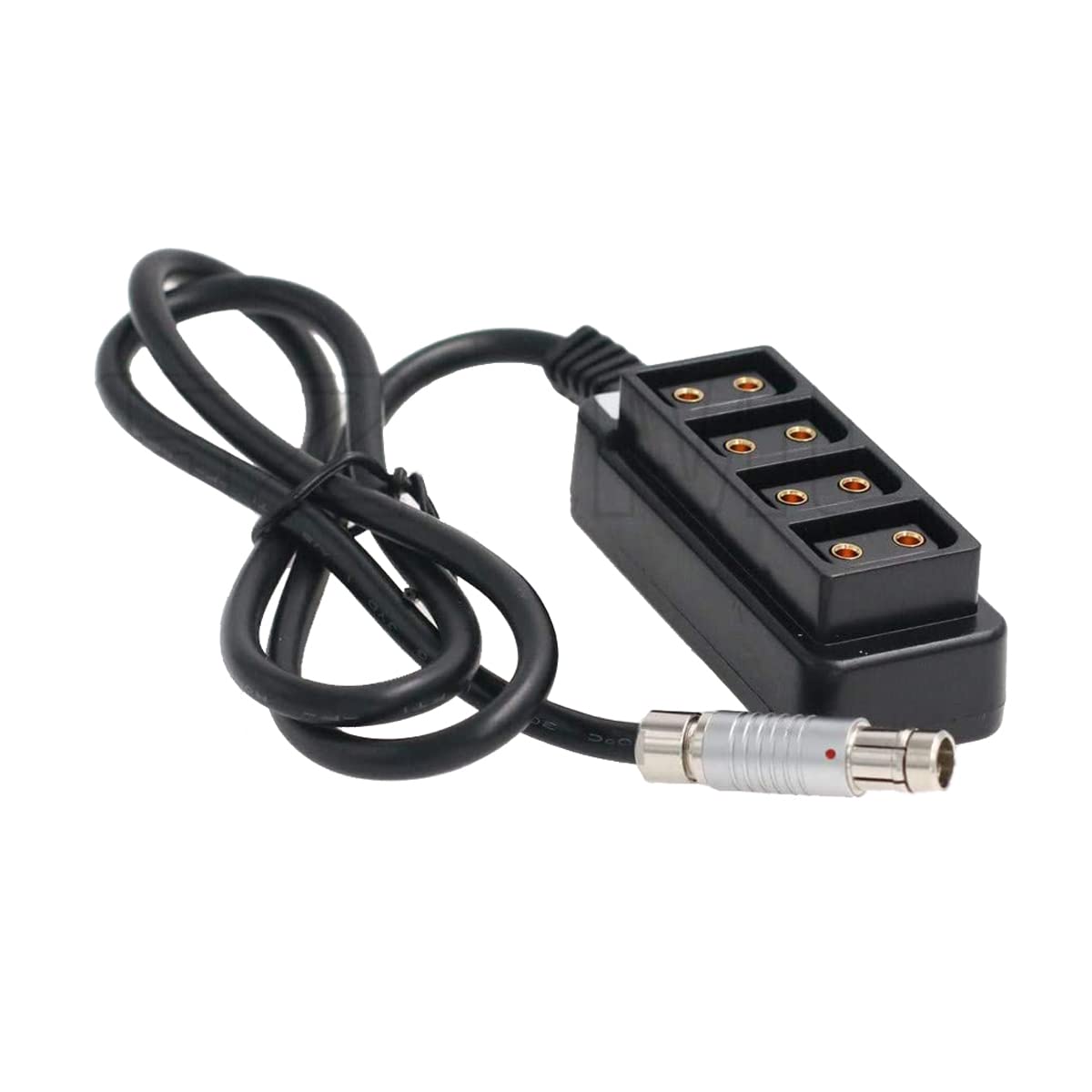 SZRMCC 3 Pin Fischer RS of ARRI Alexa Camera 12/24V Power Out to 4 D tap Splitter P tap Splitter Cable