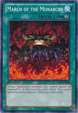 Yu-Gi-Oh! - March of the Monarchs (CBLZ-EN064) - Cosmo Blazer - 1st Edition - Common