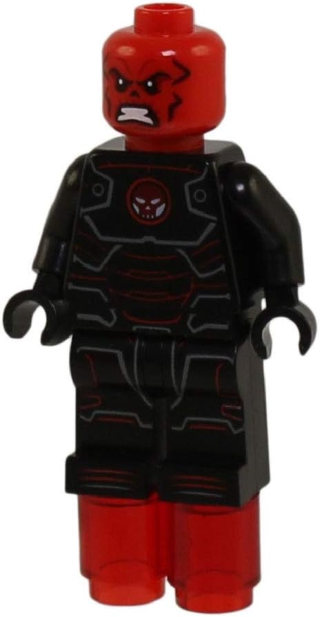 lego red skull minifigure
