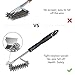 KIBEE Safe Grill Brush With Scraper Best 3in1 BBQ Brush Grill Bristle Free＆Rust Resistant Stainless Steel Grill Cleaning Brush For Weber Gas/Charcoal Grill-New Arrival