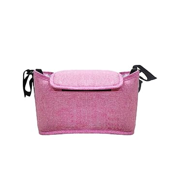 pink pram bag