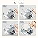 Digital Precision Food Kitchen Scale 11 lbs/0.1Oz (Batteries Included) Multifunction Weighing Gram Scale with Glass for Baking and Cooking