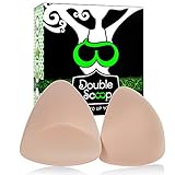 Double Scoop Colors! Triangle Bra Pads Inserts Breast Shaper +Free Body Tape