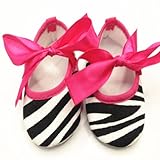TANZK 1 Pair Cute Zebra Black White Print Newborn Baby Toddler Infant Shoe Sandal 11cm
