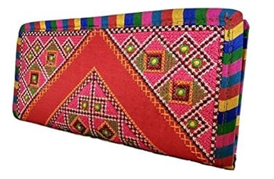 GiftingTree Stylish Latest Rajasthani Bag, Gujarati Jaipuri Embrodery Bag Clutch Bag Ladies Girls Handbags
