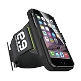 PureGear HIP Sports Armband for iPhone 6s/6 - Black/Green