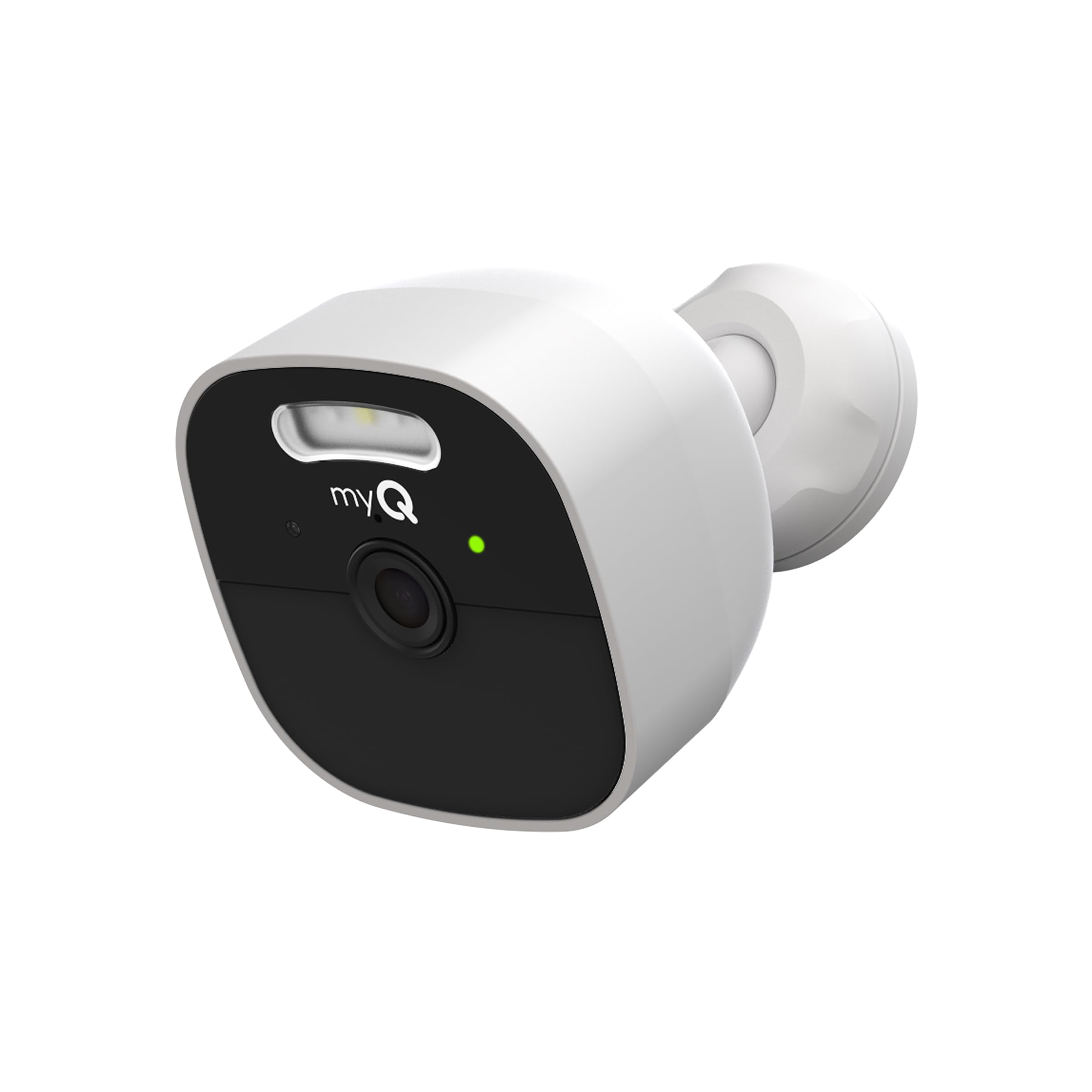 Photo 1 of CHAMBERLAIN myQ Outdoor Battery Camera | 2K Camera, Color Night Vision, Spotlight, Motion Alerts, Live View with Two-Way Talk, Wireless, Weather-Resistant, Outdoor, White