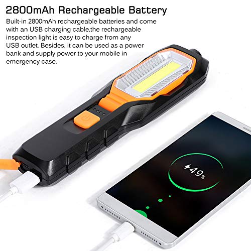 LED Work Light Rechargeable Work Lights w/Hanging Hook