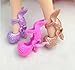 5 Pair Shoes For Monster Dolls Fashion High Heels Sandals Boots Mixed-Color Monster Doll Shoes