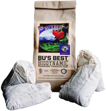 Amazon Com Malibu Compost 2100 Bu S Brew Biodynamic Compost Tea Bags 4 Count Garden Outdoor