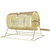 YUZPKRSI Raffle Drum, Professional Brass Plated