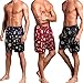 SexyTown Mens Classic Satin Boxers Shorts Summer Lounge Underwear Beach Shorts