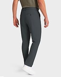 SNOWTEN Mens Golf Pants Classic Fit Stretch Work