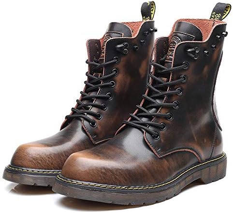 Men's Boots Motorcycle Combat Boots Shoes Safety Work Boots Martin Winter Warm Hiking Boots Snow Shoes