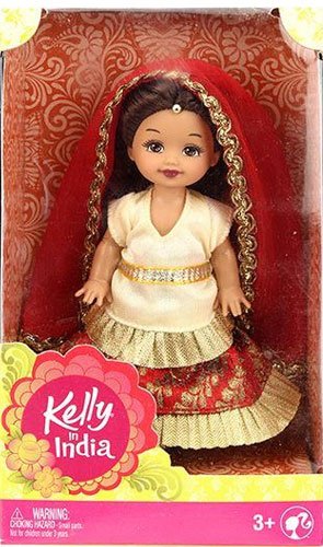 Kelly In India Doll Cream And Red