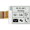 waveshare 1.54inch E-Ink Raw Display, Compatible with Raspberry Pi 5/4B/3B/Zero/Zero W/Zero 2W/Pico/Pico W/Pico WH, 200x200 Resolution with SPI Interface, Without PCB, Supports Partial Refresh