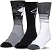 Under Armour Men's Phenom Logo Crew Socks, 3-Pairs, Steel Grey, Medium