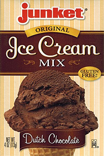 Junket Ice Cream Mix Bundle 2 Vanilla, 2 Chocolate, 2 Strawberry (6 Total) with Cheerful Bites Ice Cream Sticks (24 Sticks) - Thumbnail 3
