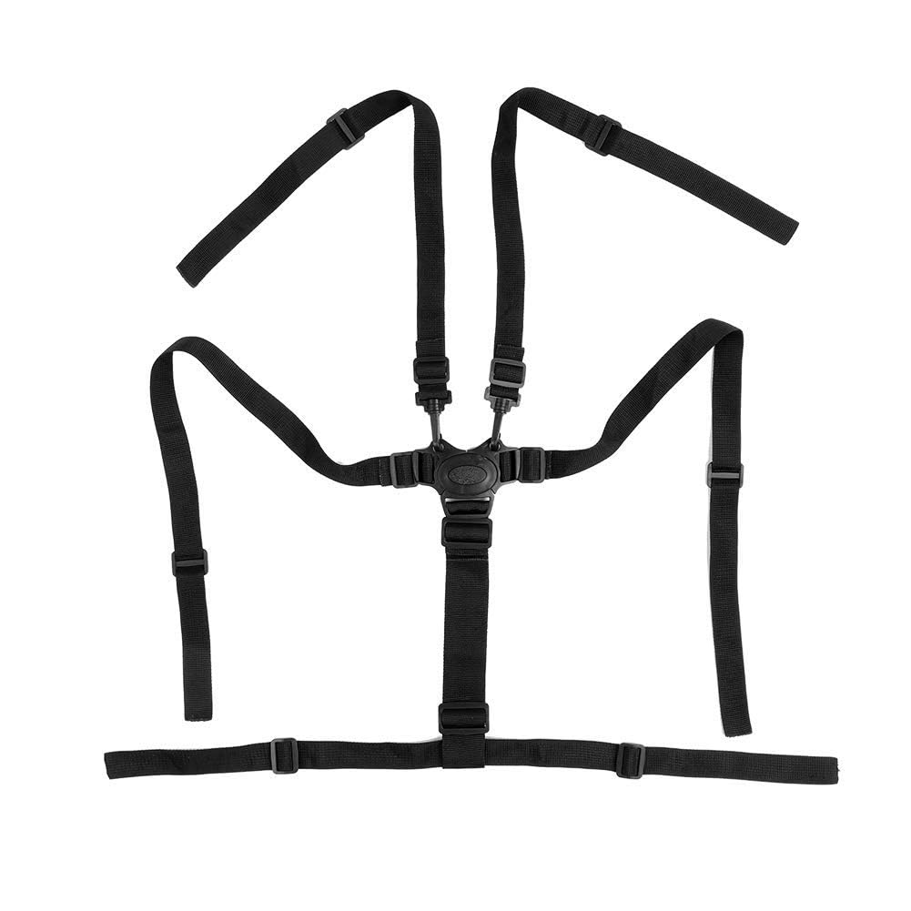 Child Seat Harness 5-Point Baby Safety Harness Belt, Adjustable Stroller Strap for High Chair, Pram, with Rotating Feature for Secure and Comfortable Use