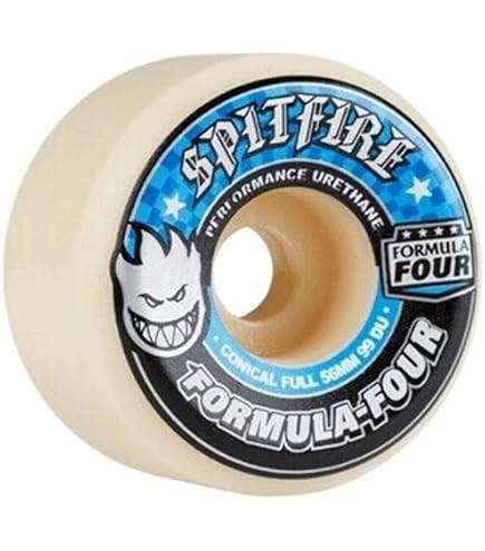 Amazon.com : Spitfire Wheels Spitfire Skateboard Wheels 58mm F4