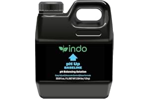 Indo pH UP – Adjust pH UP and Maintain Optimum pH Levels for Plant Nutrients (pH Up 1L/32oz)