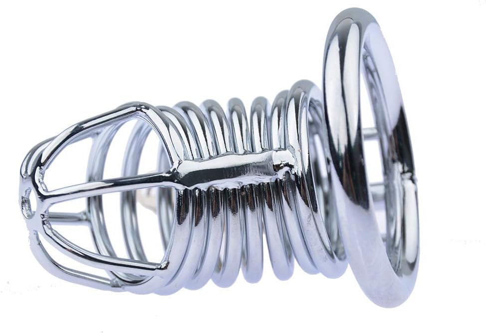 rgfhtyrgyh Men's Metal Lock Body Cosplay Equipment Control Cage The Gift - Image 4