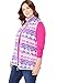 Woman Within Women's Plus Size Zip-Front Microfleece Vest - Black, 3X
