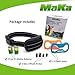 MaKa Dog Barking Control, Training Collar for Small & Medium Sized Dogs- Humane, Safe, No-Shock Anti-Bark Collar - Stop Barking with Vibration & Sound Stimuli - 7 Levels Sensitivity Adjustment