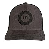 Travis Mathew Men's May Golf Cap, Heather Charcoal, Small/Medium