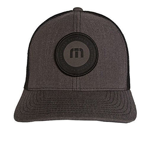 Travis Mathew Men's May Golf Cap, Heather Charcoal, Small/Medium