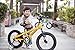 RoyalBaby Bull Dozer Fat Tire Burly Kid's Bike, 16 or 18 inch Wheels, Black or Yellow