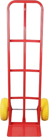 KATSU P-Handle Sack Truck 150kg Heavy Duty Steel Sack Barrow PU Tyres view 4